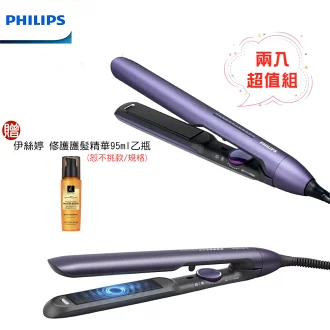 【兩入超值組+贈伊絲婷護髮精華】PHILIPS BHS752 飛利浦沙龍級溫控負離子美髮自動造型直捲髮器